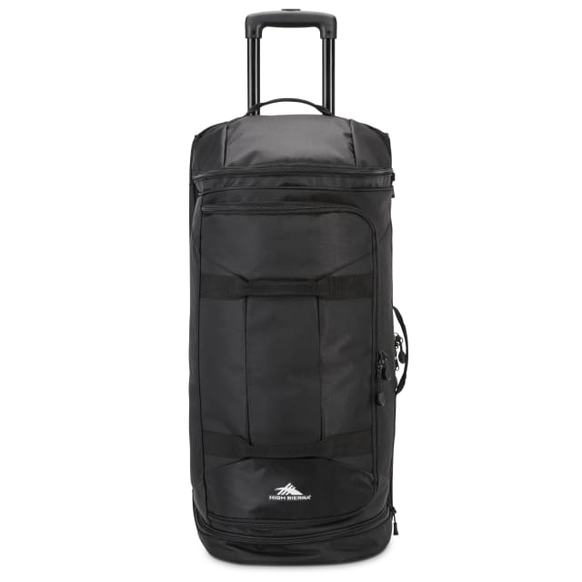 Boxed Wheeled Dfls Medium Wheeled Duffel - Black