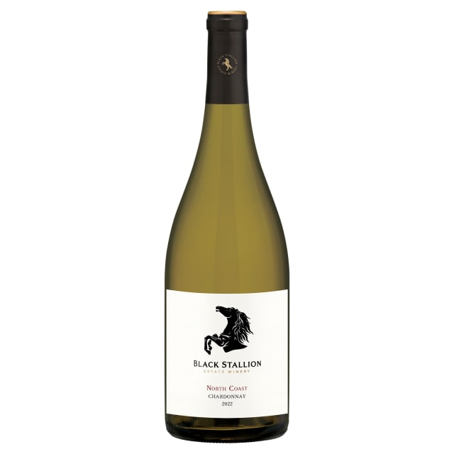 Black Stallion North Coast Chardonnay White Wine, California,  750mL, 14.5% ABV