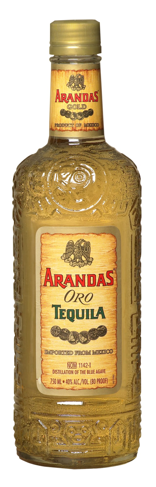 Arandas Gold Tequila