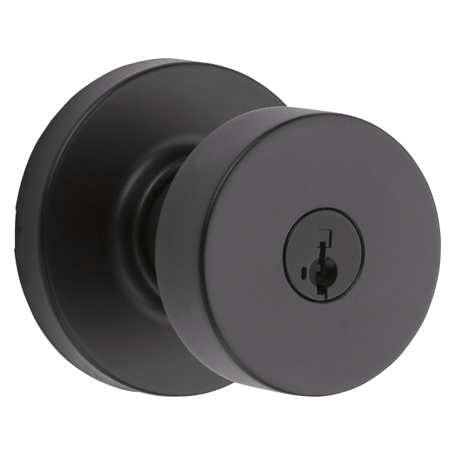Cambie Entry Knob featuring SmartKey™ in Matte Black