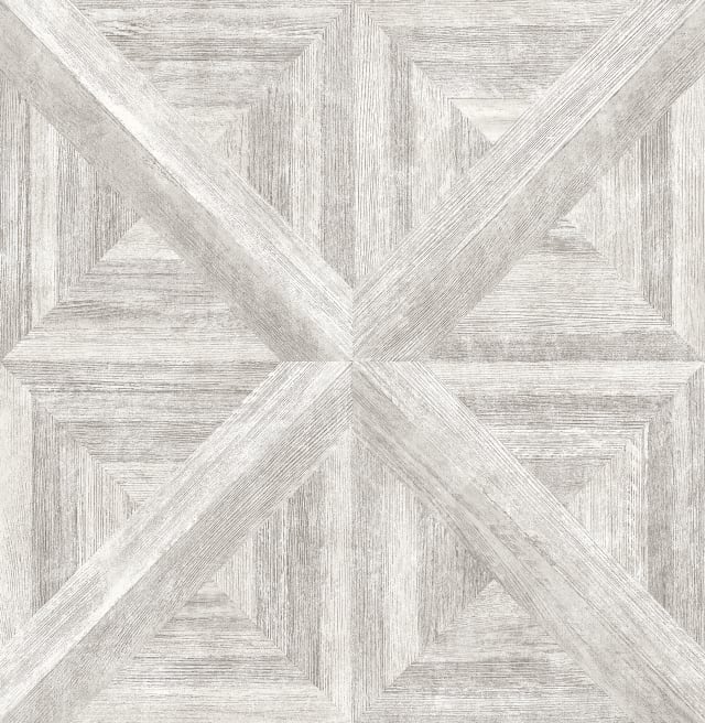 Carriage House Light Grey Wood Wallpaper