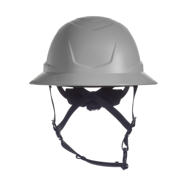 V-Gard H2® Full Brim Safety Helmet, Mips, Non-Vented, Gray