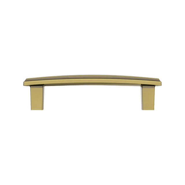 4358 Severin Fayerman A Pull, 4" CTC, In Heirloom Brass