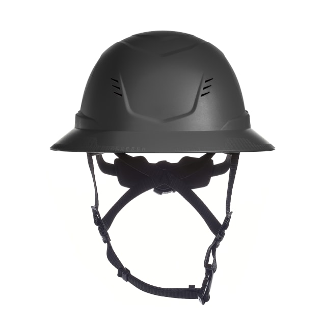 V-Gard H2® Full Brim Safety Helmet, Mips, Vented, Black