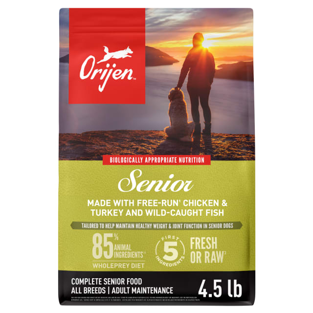 ORIJEN Grain Free High Protein Dry Dog Food Senior Recipe