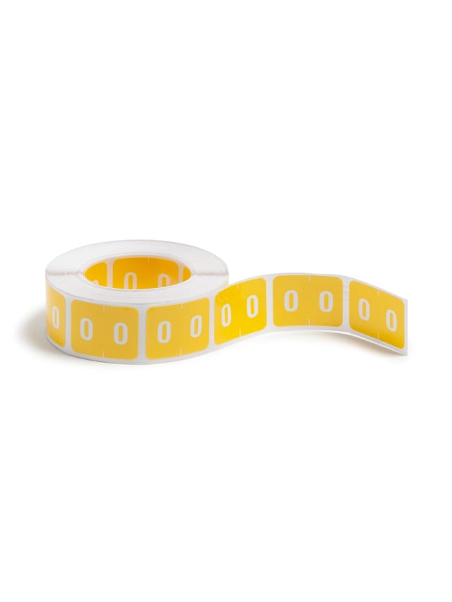 DCCRN Color-Coded Numeric Labels - Rolls