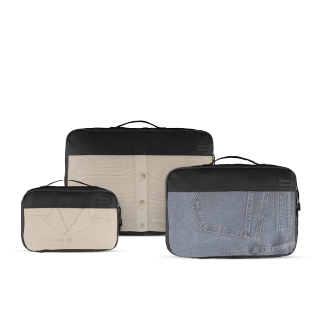 At Packing Cubes 3Pc Stratum Cubes Tg - Black
