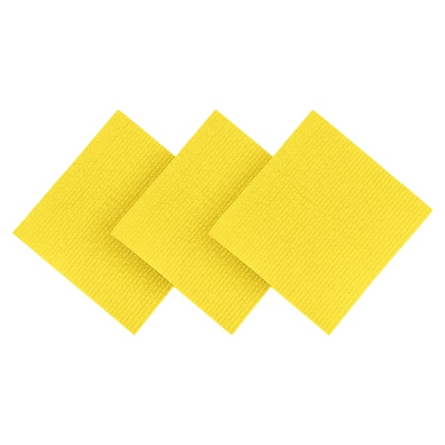 Happy Sinks Swedish Dishcloth Set - Citrus Yellow - 3pcs