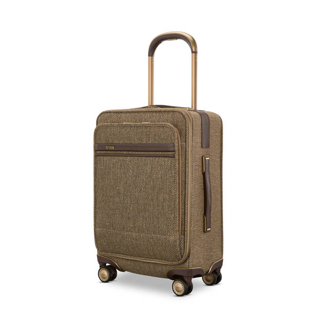 Hartmann Tweed 22X14X9 Co - Tweed/Natural Leather