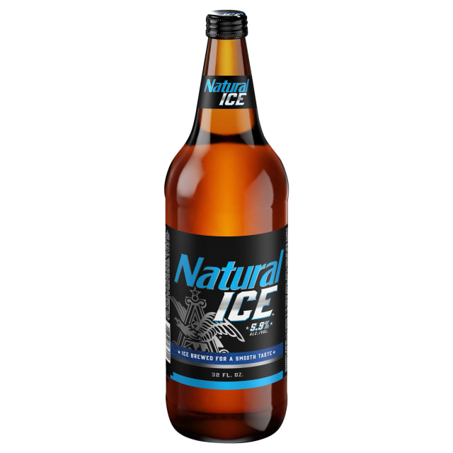 Natural Ice® Beer, 32 fl. oz. Bottle