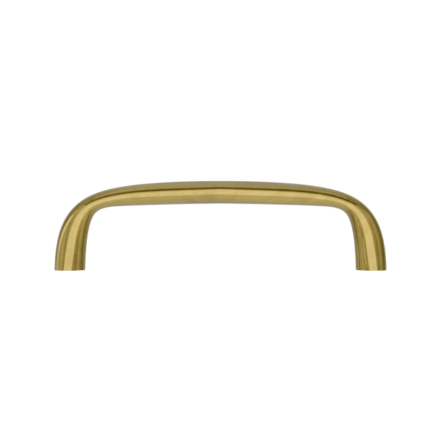 4480 Oval 4" Cabinet Pull, In Heirloom Brass