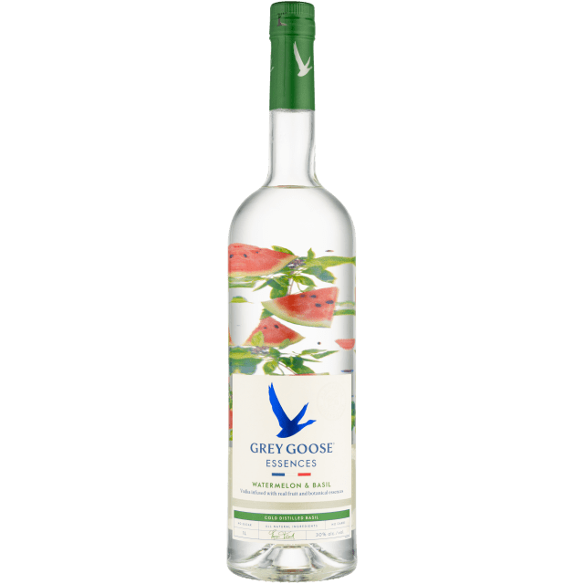 Grey Goose Essences Watermelon &amp; Basil Vodka With Natural Flavors 30% 1L