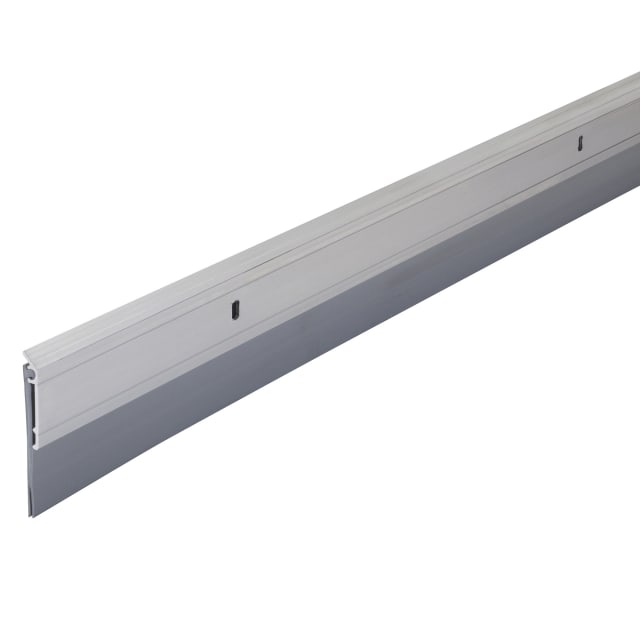05389 - 36 in. Silver Aluminum and Vinyl Heavy-duty Screw-on Door Sweep