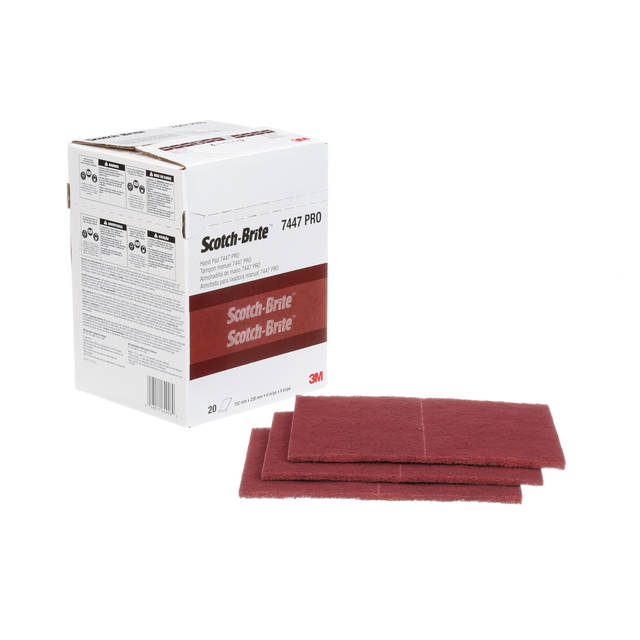 Scotch-Brite™ Handpad 7448 PRO, 158 mm x 224 mm, S UFN