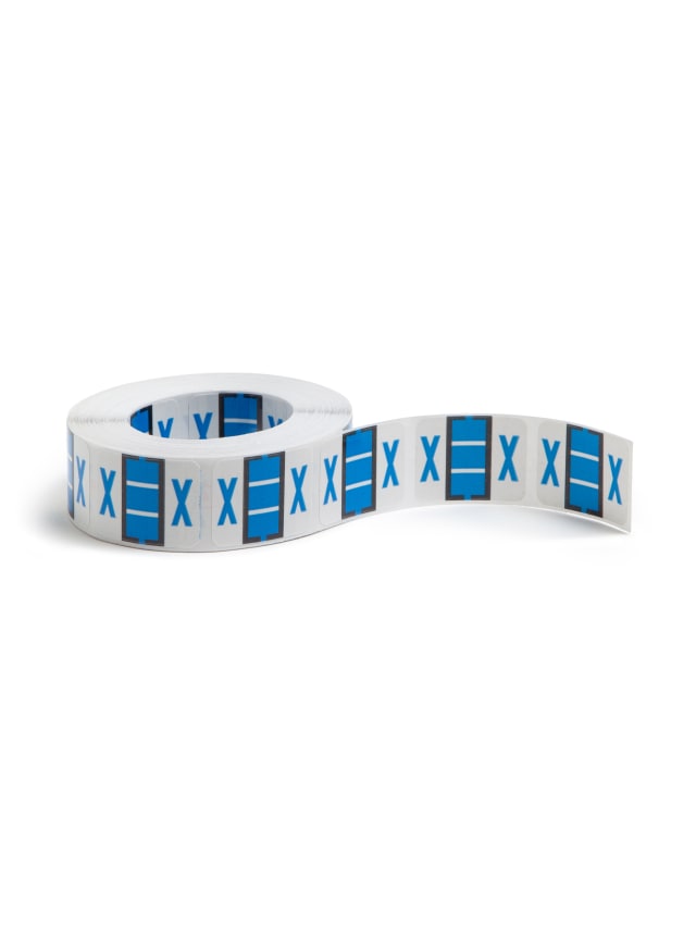 BCCR Bar Style Color-Coded Alphabetic Labels, A-Z Rolls