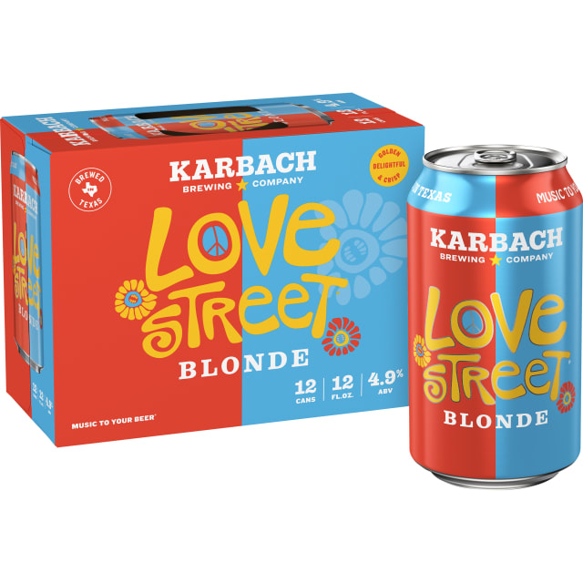 Karbach Love Street 12x12 oz Can Pack CARRIER - 2025 Summer Promo