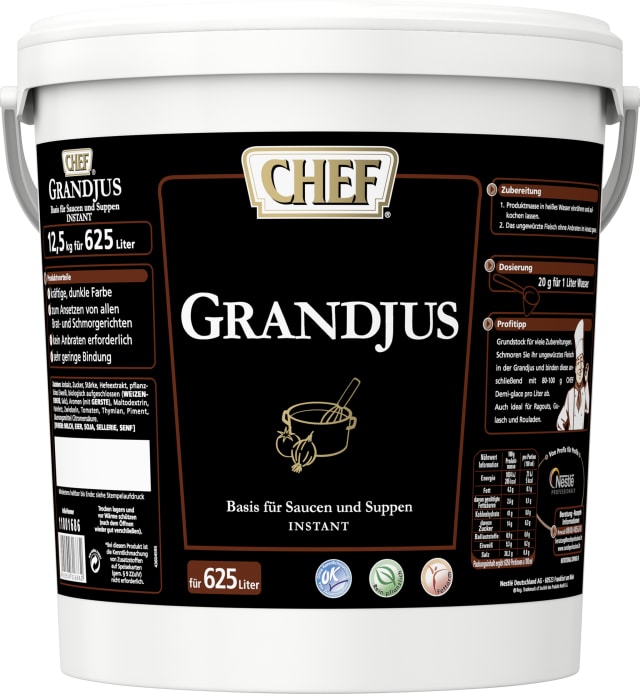 CHEF Grandjus 12,5kg