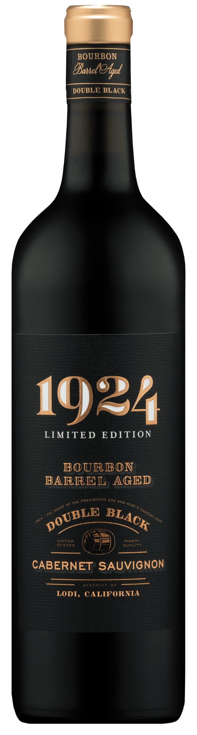 1924, Bourbon Barrel Aged Cabernet Sauvignon, Lodi California, Red Wine, 750mL