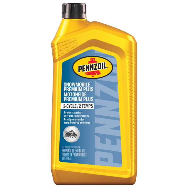 Huile Pennzoil Motoneige Premium Plus pour moteurs à 2 temps, 0,946 litre