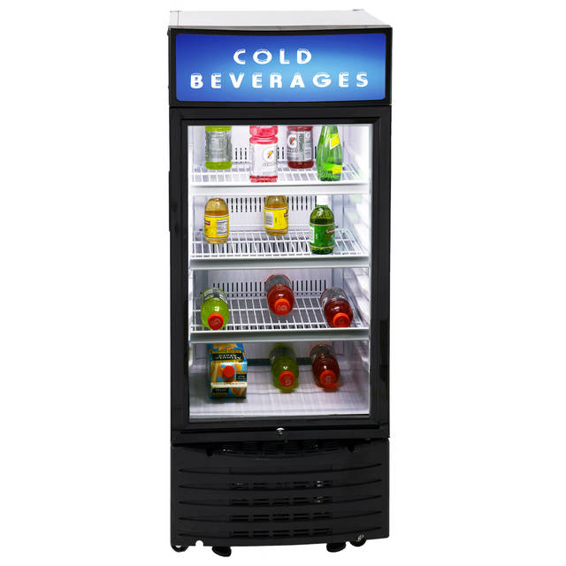 Avanti Commercial Beverage Center Glass Door Refrigerator