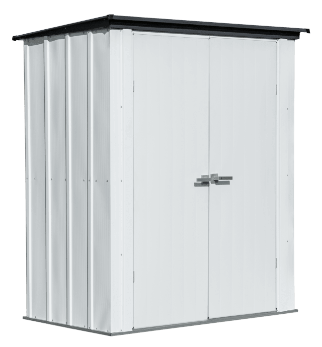 Spacemaker Patio Shed, 5X3, Flute Grey And Anthracite