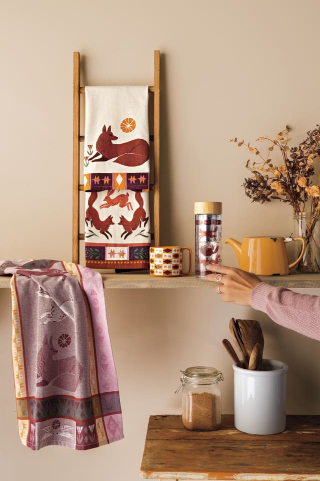 Folktale Glass Tea Infuser Bottle