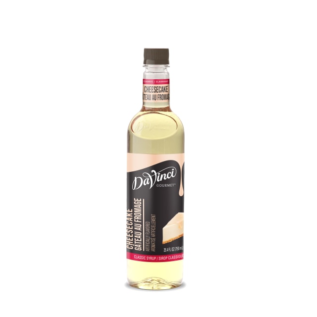 DaVinci Gourmet Cheesecake Syrup, Plastic Bottle, 4 x 750 mL