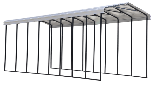 Galvanized Steel Rv Carport, 14X38X14