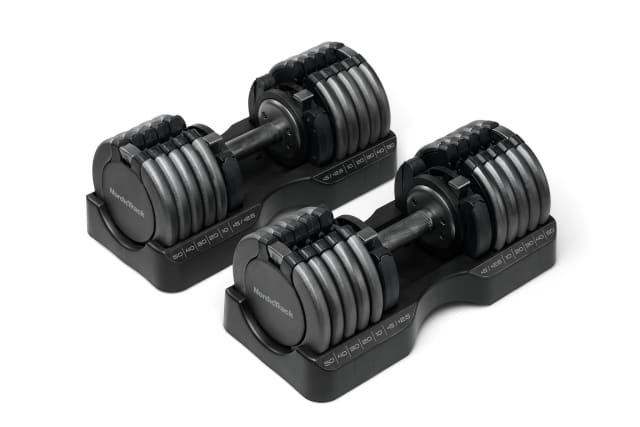 NordicTrack 55 lb. Select-A-Weight Dumbbell Pair