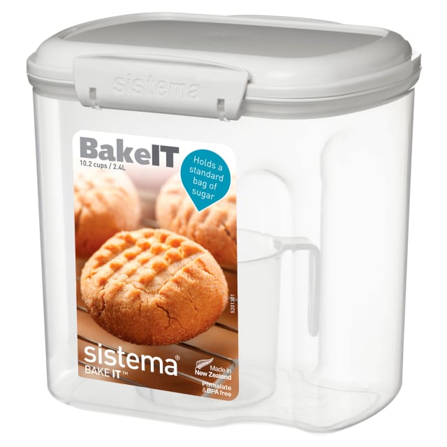 Rcipient de conservation des aliments Sistema PRPARATION MAISON de 2,4L + tasse mesurer