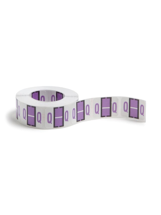 BCCR Bar Style Color-Coded Alphabetic Labels, A-Z Rolls