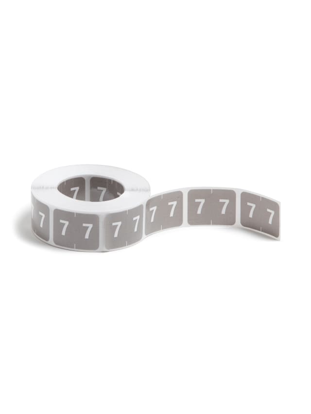 DCCRN Color-Coded Numeric Labels - Rolls