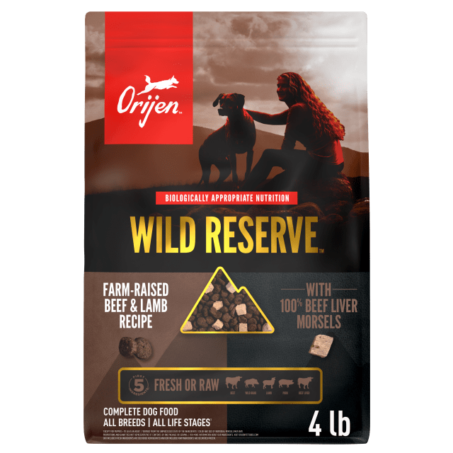 ORIJEN Wild Reserve Dry Dog Food Farm-Raised Beef & Lamb Recipe