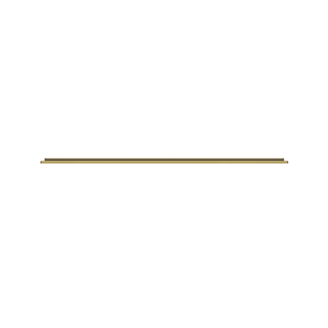 4941 Transitional Back Plate 6" CTC, In Heirloom Brass