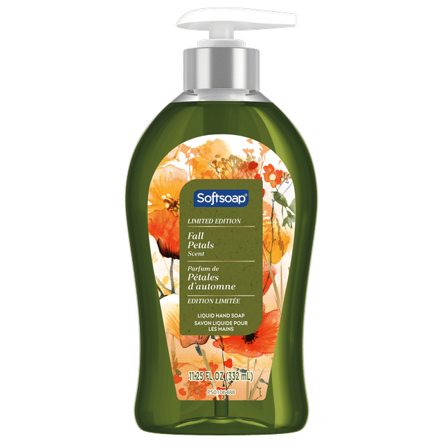 Softsoap Limited Edition Liquid Hand Soap, Fall Petals Scent, 332 mL