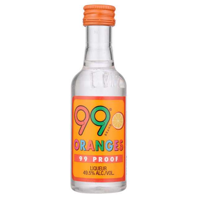 99 Schnapps Oranges Plastic 10/12PK 50ML