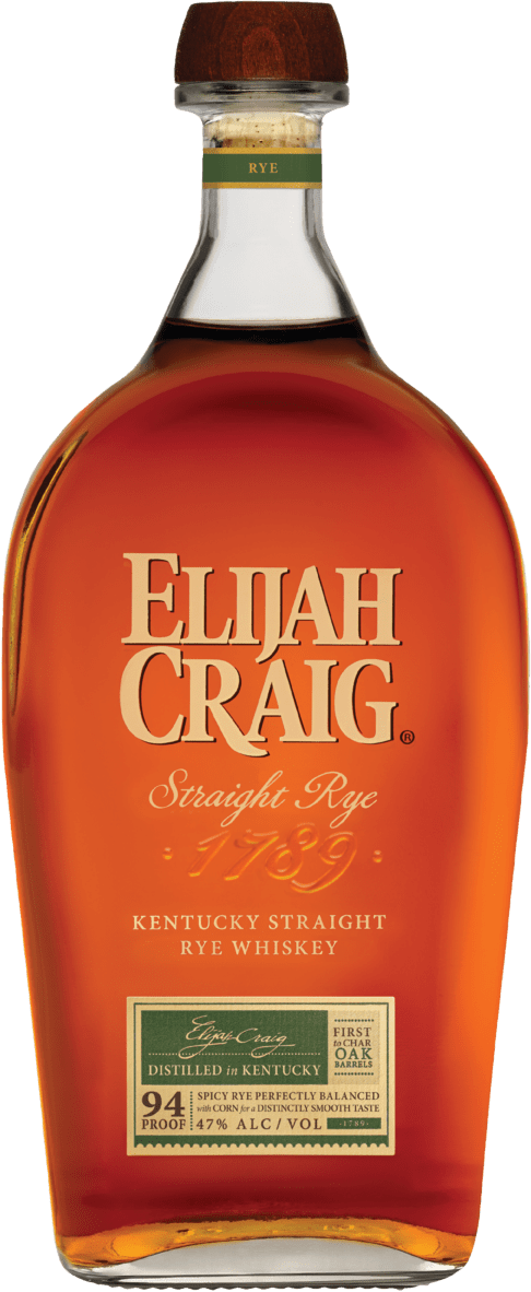 Elijah Craig Straight Rye Whiskey