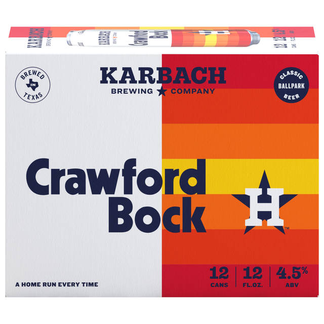 Karbach Crawford, 12oz. Can 12 Pack