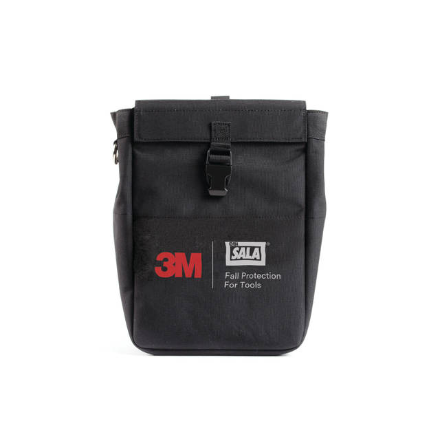 3M™ DBI-SALA® Absturzsicherung für Werkzeuge, Werkzeugtasche mit Auffangöse, Segeltuch, schwarz, 1500124