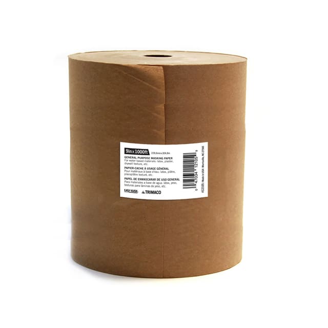 Easy Mask® General Purpose Masking Paper, Brown, 9"x1000'