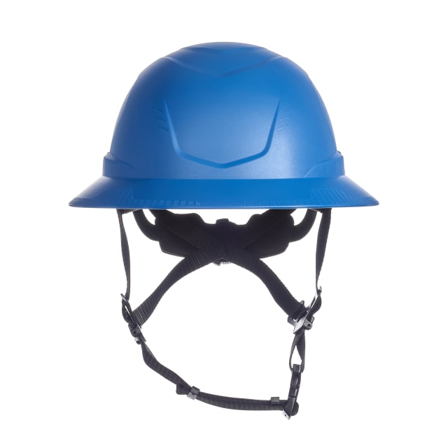 V-Gard H2® Full Brim Safety Helmet, Mips, Non-Vented, Blue
