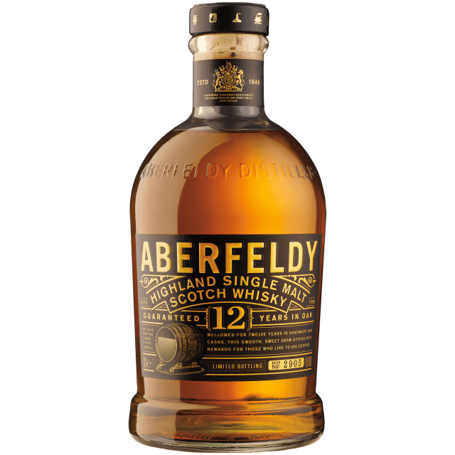 Aberfeldy 12 Year Old Single Malt Scotch Whisky 40% 750mL