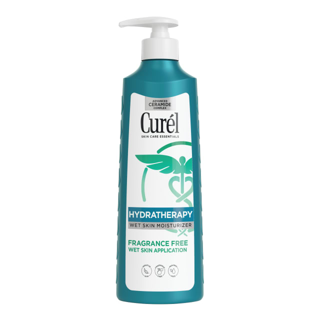 Curel Itch Defense In-Shower Body Lotion, Fragrance Free, 12 fl oz