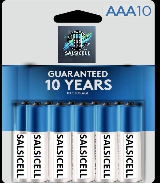 Solid State AAA Battery (10-Pack)