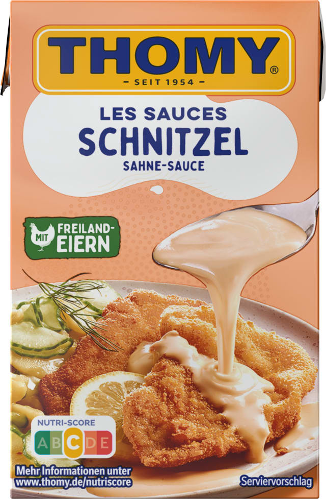 THOMY LES SAUCES Schnitzel Sahne-Sauce 250ml