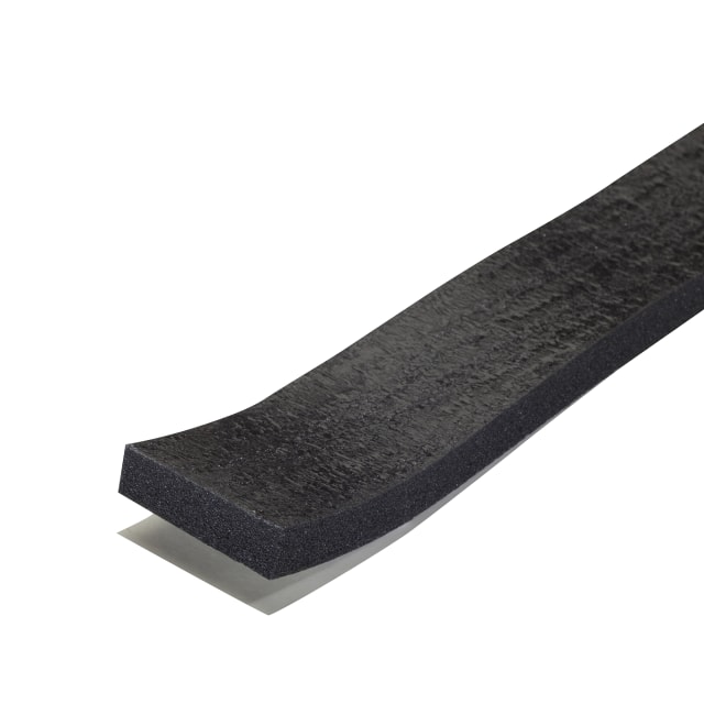 02630 - 3/8 in. x 1-1/4 in. x 20 ft. Black Sponge Window Seal for Ex-Large Gaps