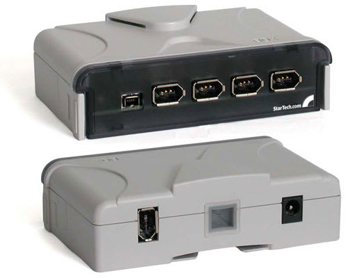 5 Port IEEE-1394 Firewire Hub