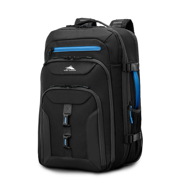 Hi-Life Travel Backpack - Black/Blue