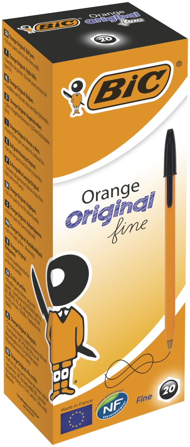 ORANGE FINE BOX 20 BLACK EU