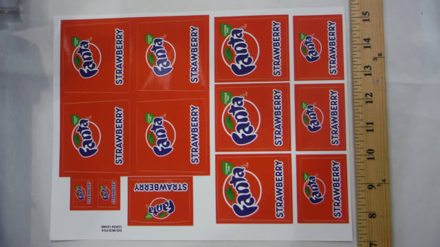 DECAL FANTA STRWBERRY MCD ABS D34
